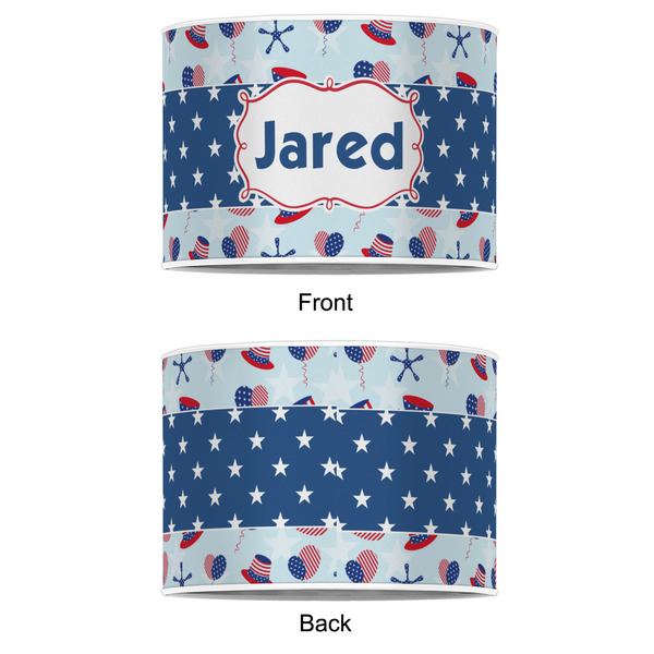 Patriotic Celebration 12" Drum Lampshade - APPROVAL (Poly Film)