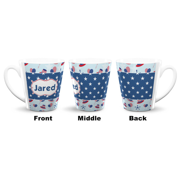 Patriotic Celebration 12 Oz Latte Mug - Approval