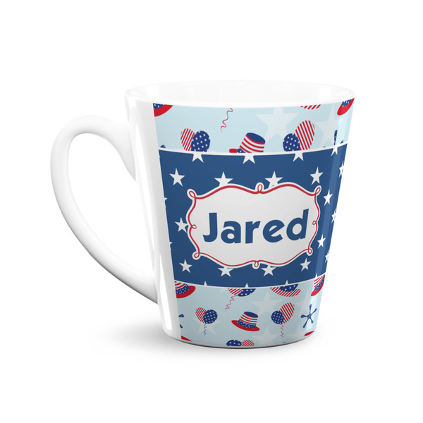 Patriotic Celebration 12 Oz Latte Mug - Front