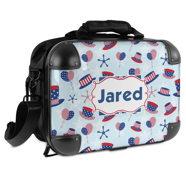 Custom Patriotic Celebration Hard Shell Briefcase (Personalized)