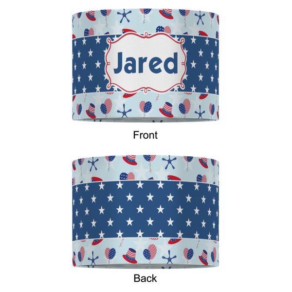 Patriotic Celebration 16" Drum Lampshade - APPROVAL (Fabric)