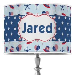Patriotic Celebration Drum Lamp Shade (Personalized)