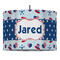 Patriotic Celebration Drum Pendant Lamp (Personalized)