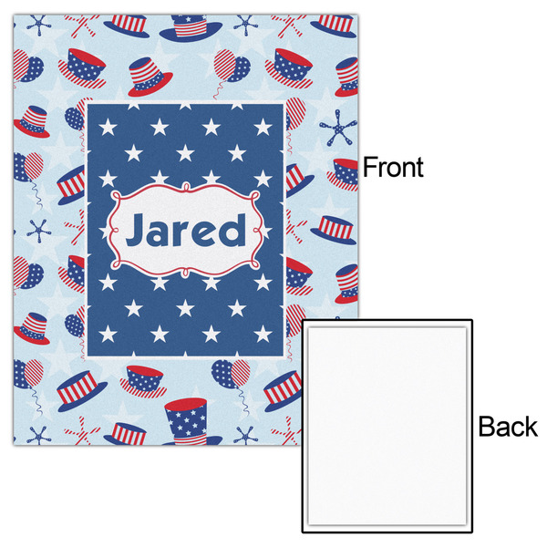 Patriotic Celebration 16x20 - Matte Poster - Front & Back