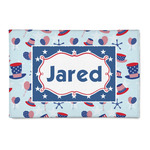 Patriotic Celebration 2' x 3' Indoor Area Rug (Personalized)