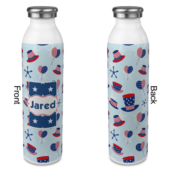 Patriotic Celebration 20oz Water Bottles - Full Print - Approval