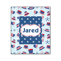 Patriotic Celebration Wood Print - 20x24 (Personalized)