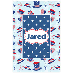Patriotic Celebration Wood Print - 20x30 (Personalized)
