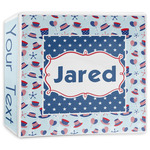 Patriotic Celebration 3-Ring Binder - 3 inch (Personalized)