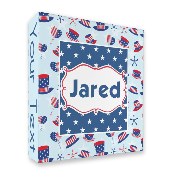 Custom Patriotic Celebration 3 Ring Binder - Full Wrap - 2" (Personalized)