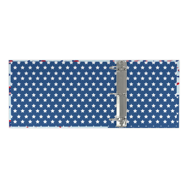 Patriotic Celebration 3 Ring Binders - Full Wrap - 3" - OPEN INSIDE