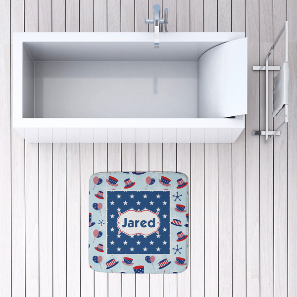 Patriotic Celebration 48x48 Foam Memory Mat - LIFESTYLE