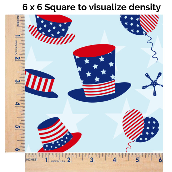 Patriotic Celebration 6x6 Swatch of Fabric