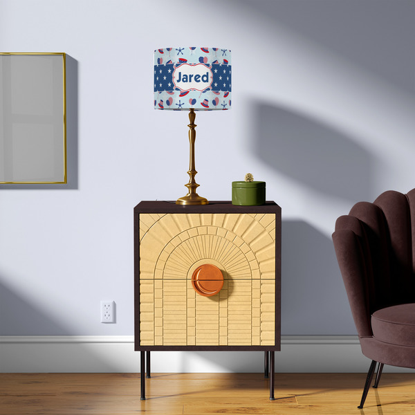 Patriotic Celebration 8" Drum Lampshade - LIFESTYLE
