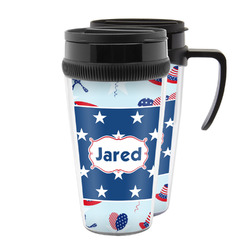 Patriotic Celebration Acrylic Travel Mug (Personalized)