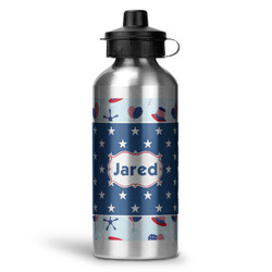Patriotic Celebration Water Bottle - Aluminum - 20 oz (Personalized)