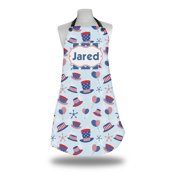 Custom Patriotic Celebration Apron w/ Name or Text