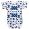 Patriotic Celebration Baby Bodysuit 3-6 (Personalized)