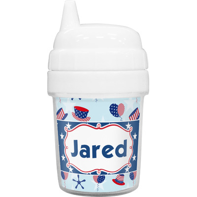 Patriotic Celebration Baby Sippy Cup (Personalized)