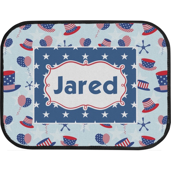 Patriotic Celebration Back Seat Car Mat