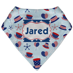 Patriotic Celebration Bandana Bib (Personalized)