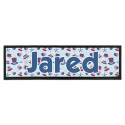 Patriotic Celebration Bar Mat - Large (Personalized)