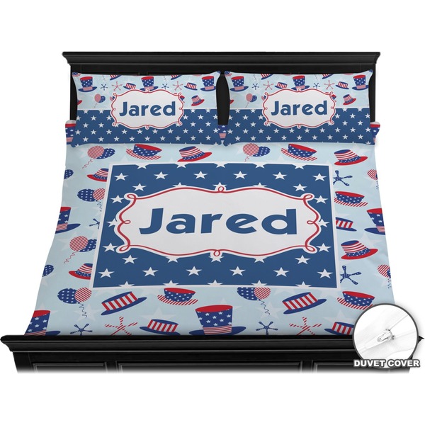 Patriotic Celebration Bedding Set (King) - Duvet