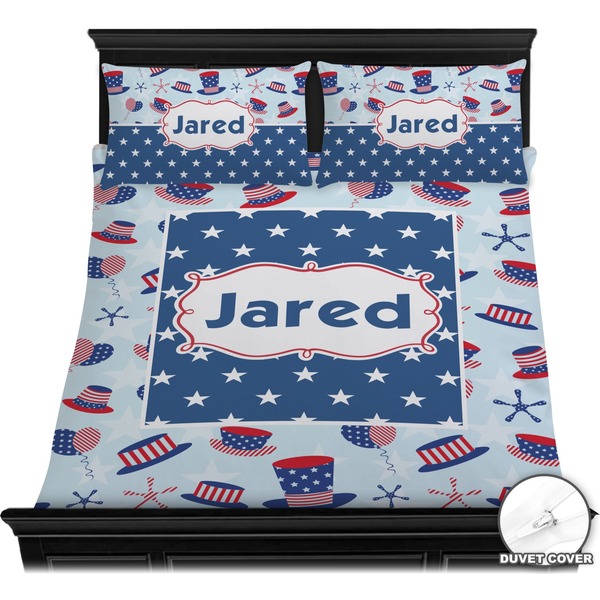 Patriotic Celebration Bedding Set (Queen) - Duvet