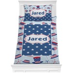 Patriotic Celebration Comforter Set - Twin (Personalized)