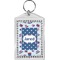 Patriotic Celebration Bling Keychain (Personalized)