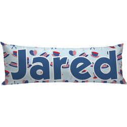 Patriotic Celebration Body Pillow Case (Personalized)