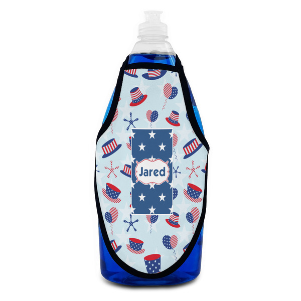 Patriotic Celebration Bottle Apron - Soap - FRONT