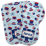 Patriotic Celebration Burp Cloth (Personalized)