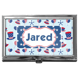 Patriotic Celebration Business Card Case