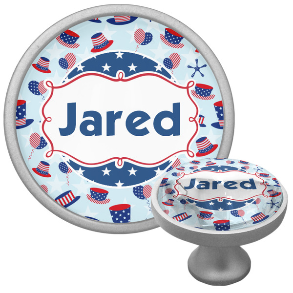 Custom Patriotic Celebration Cabinet Knob (Personalized)