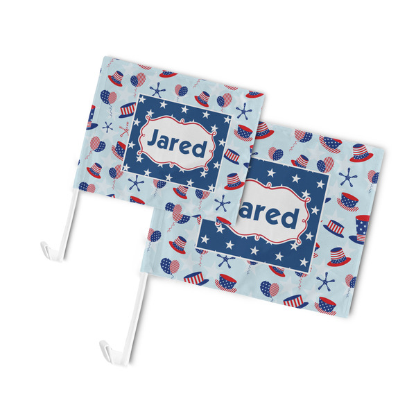 Patriotic Celebration Car Flags - PARENT MAIN (both sizes)