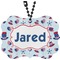Patriotic Celebration Rear View Mirror Charm (Personalized)