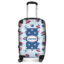 Patriotic Celebration Suitcase - 20" Carry On (Personalized)
