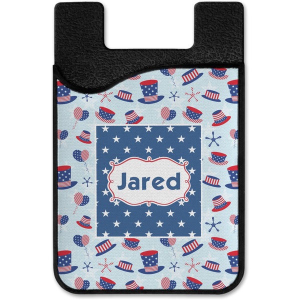 Patriotic Celebration Cell Phone Credit Card Holder