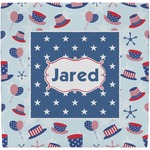 Patriotic Celebration Ceramic Tile Hot Pad (Personalized)