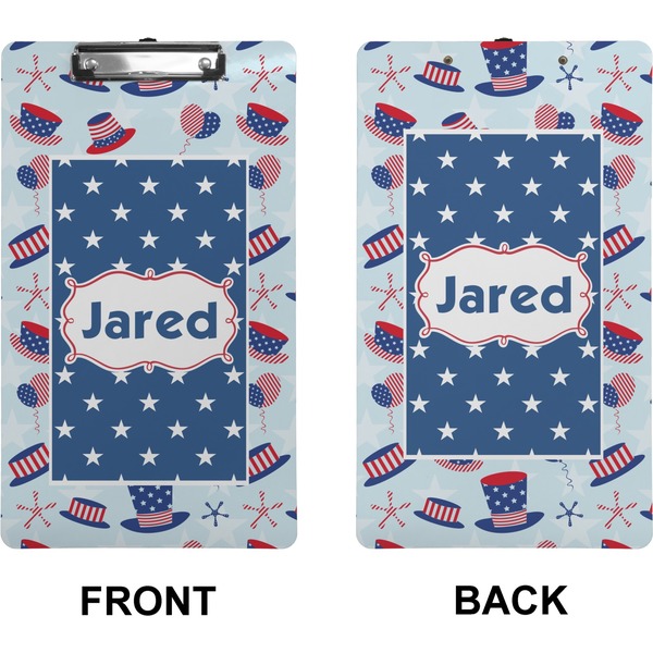 Patriotic Celebration Clipboard (Legal) (Front + Back)