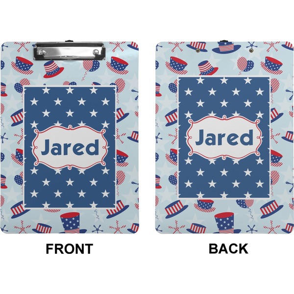Patriotic Celebration Clipboard (Letter) (Front + Back)