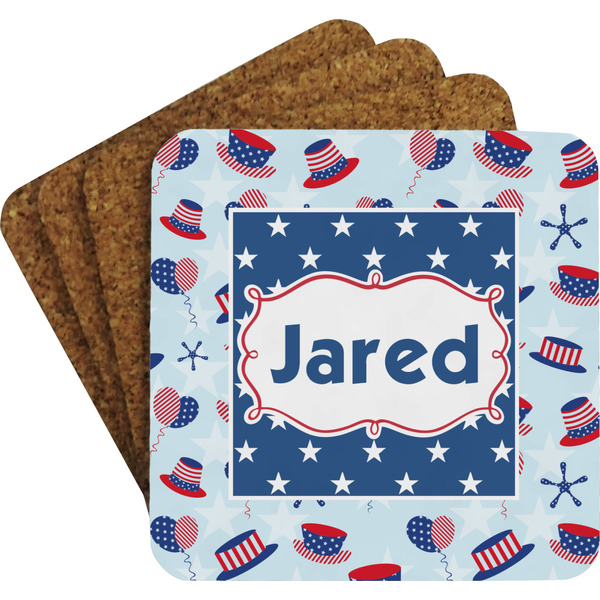 Patriotic Celebration Coaster Set (Personalized)
