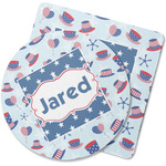 Patriotic Celebration Rubber Backed Coaster (Personalized)