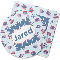 Patriotic Celebration Rubber Backed Coaster (Personalized)