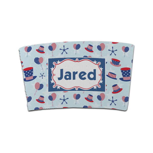 Custom Patriotic Celebration Coffee Cup Sleeve (Personalized)