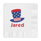 Patriotic Celebration Embossed Decorative Napkins (Personalized)
