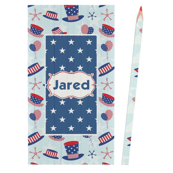 Patriotic Celebration Colored Pencils - Front View