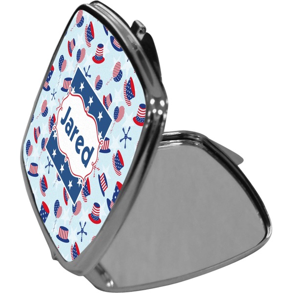 Patriotic Celebration Compact Mirror (Side View)