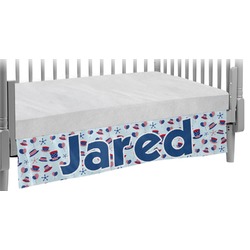 Patriotic Celebration Crib Skirt (Personalized)